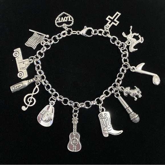 Country Music Charm Bracelet - Picture 2 of 9